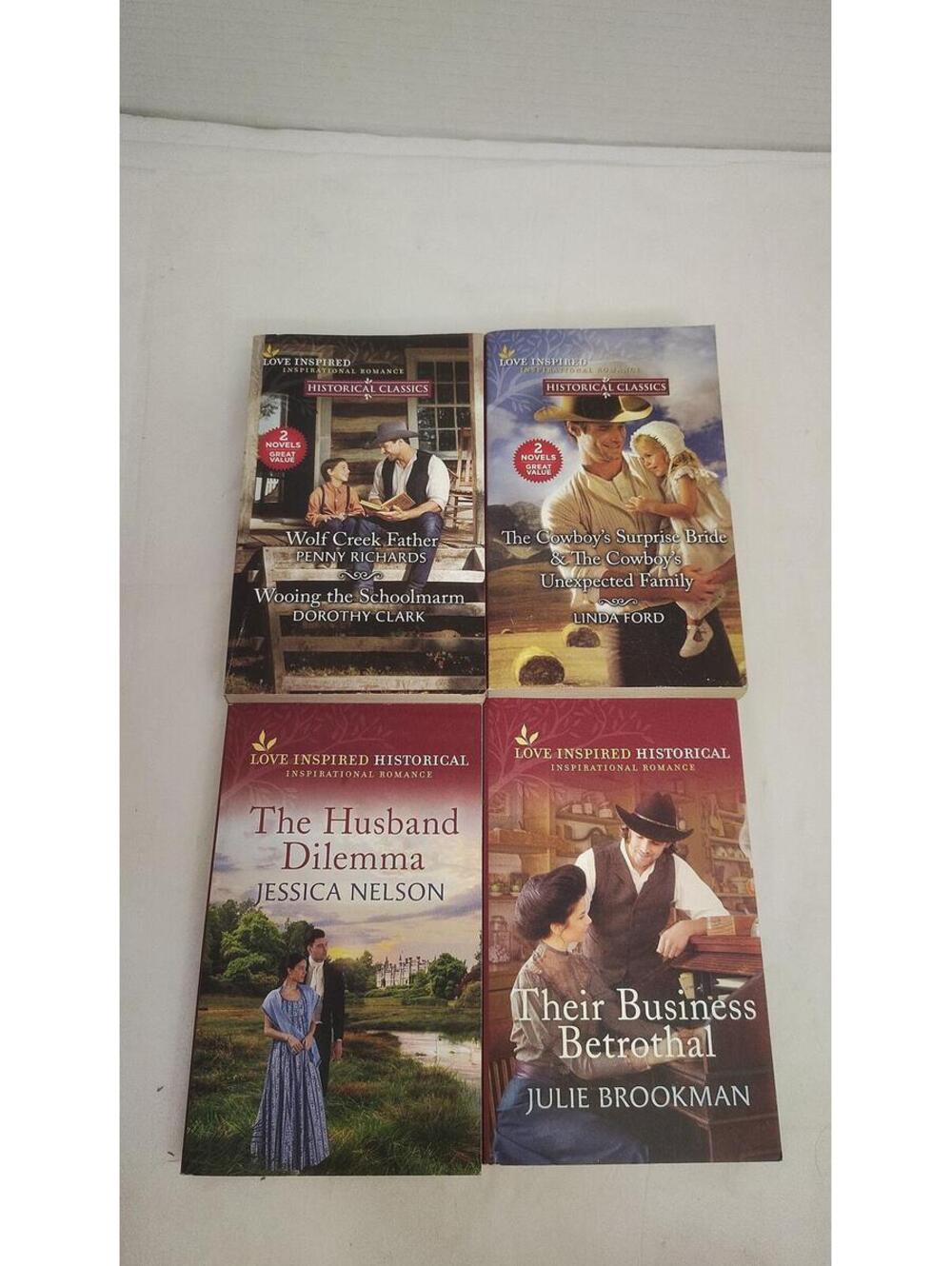 Love Inspired Historical Romance Lot 4 Christian Western Books Bundle